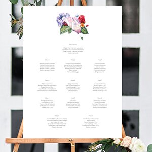 Distribucion de invitados para matrimonios