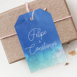 Etiquetas para regalos de matrimonio